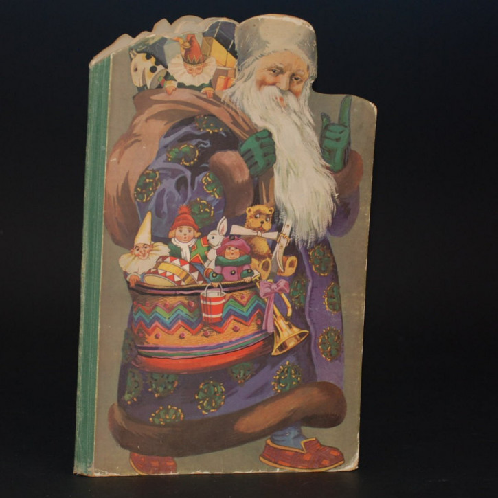 Knecht Rupprecht the Santa Claus * antique children's book A. Jaser Kunstverlag Nürnberg