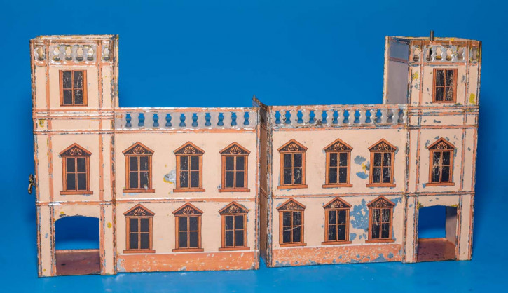uralte Georg Heyde Kavallerie Kaserne * Blech lackiert * Dresden vor 1900