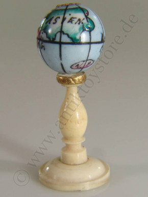 uralter Puppenstuben Miniatur Globus * 1860-1880
