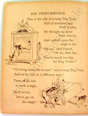 uraltes englisches Kinderbuch * um 1890-1895