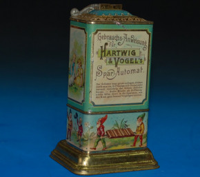 Hartwig & Vogel Dresden * Schokoladen Sparautomat * von 1895