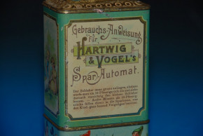 Hartwig & Vogel Dresden * Schokoladen Sparautomat * von 1895