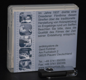 Spielzeugherstellung im Erzgebirge um 1937 * 26 min. * digitalisiert auf USB-Stick