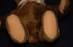 dunkelbrauner Steiff Teddybär * Höhe 32 cm * 20er Jahre