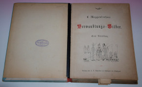 Lothar Meggendorfer's Verwandlungsbilder * "Erste Vorstellung" mit 6 Tafeln * selten! * um 1894