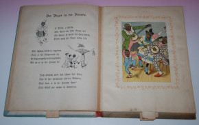 Lothar Meggendorfer's Verwandlungsbilder * "Erste Vorstellung" mit 6 Tafeln * selten! * um 1894
