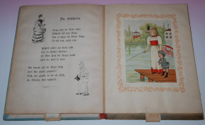 Lothar Meggendorfer's Verwandlungsbilder * "Erste Vorstellung" mit 6 Tafeln * selten! * um 1894