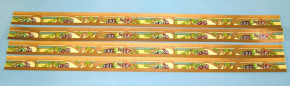 antike Puppenstuben Jugendstil Bordüre Stiefmütterchen * 1900