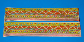 Puppenstuben o. Kaufladen Bordüren Chromolithos. um 1900
