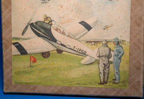 Tipp & Co. Sportflieger * Eindecker * Blech/litho. im o.K. * ab 1936